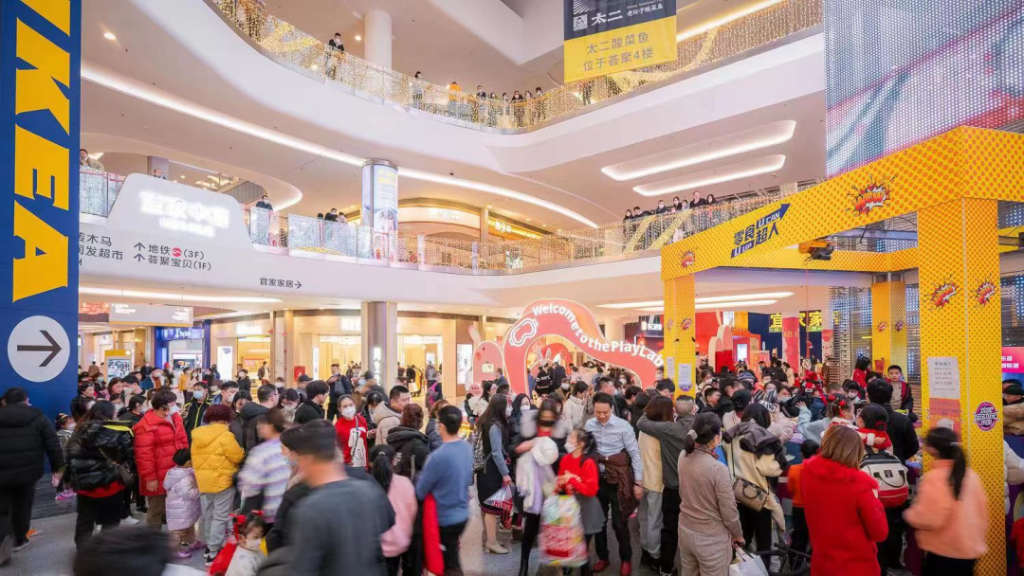 錫山丨勁銷超9000萬！春節(jié)期間，無錫市民來這家商場報復性消費